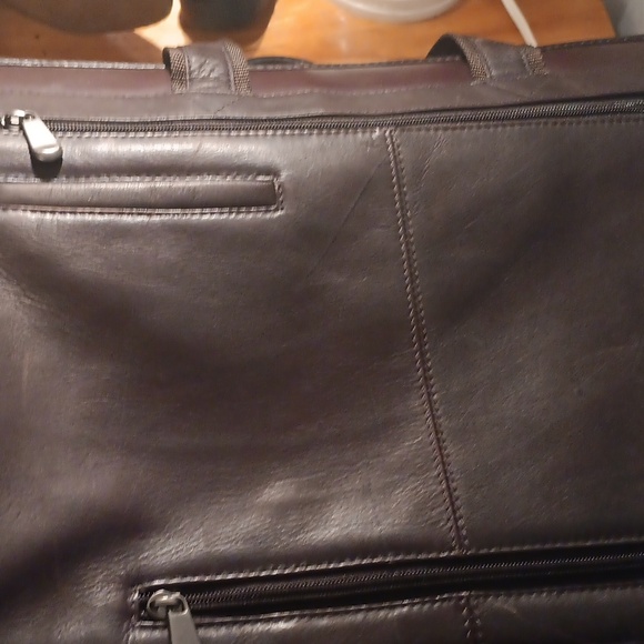 Wilsons Brown Leather Briefcase - Picture 16 of 17